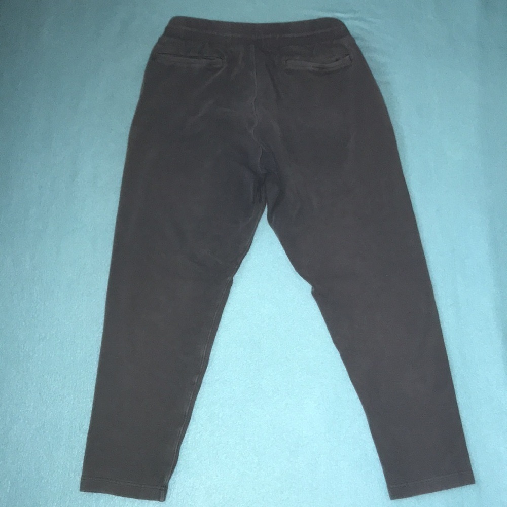 NIKE heavy duty training sweatpants elastic waistband drawstring gray  size M - Picture 2 of 8